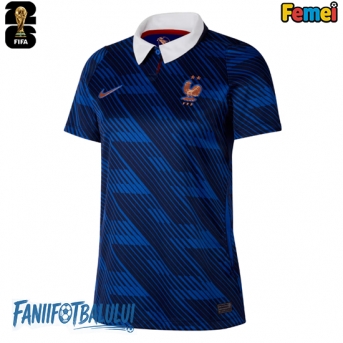 Franța Echipament de Fotbal Replică Mondial 2026 Femei Acasa